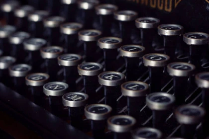 Typewriter keys