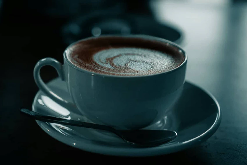 Coffee in the early morning