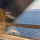 Crossing the Öresund bridge in summer