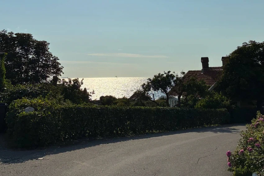 View over Öresund from Nyhamnsläge