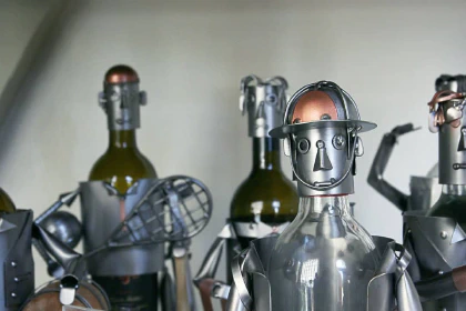 Robot sculptures