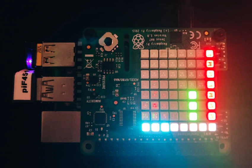 Raspberry Pi with Sense HAT