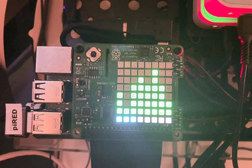 Raspberry Pi with Sense HAT