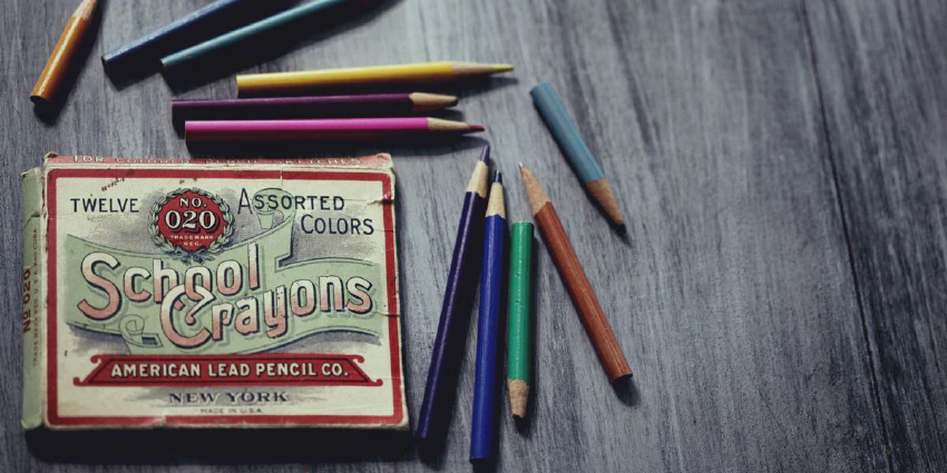 Box of crayons