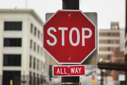 Stop sign