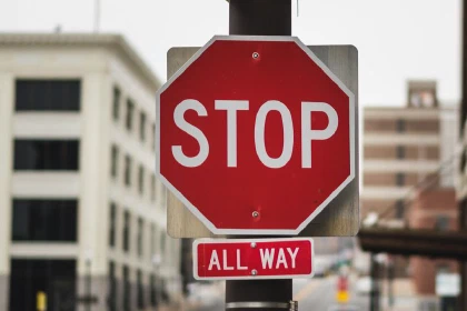 Stop sign